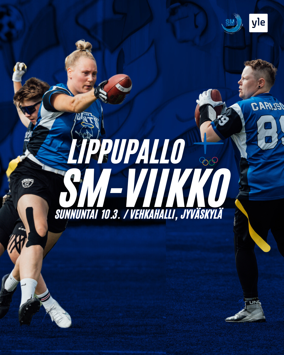 SM-viikko 2024 lippupallo Tampere Saints